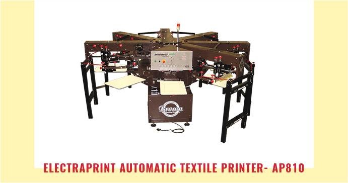 ElectraPrint Automatic Textile Printer- AP810 web to print