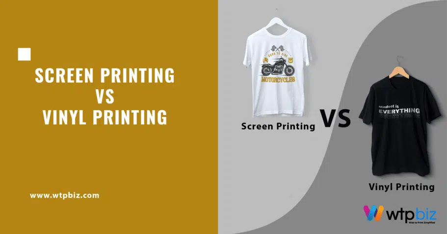 Screen printing vs vinyl printing