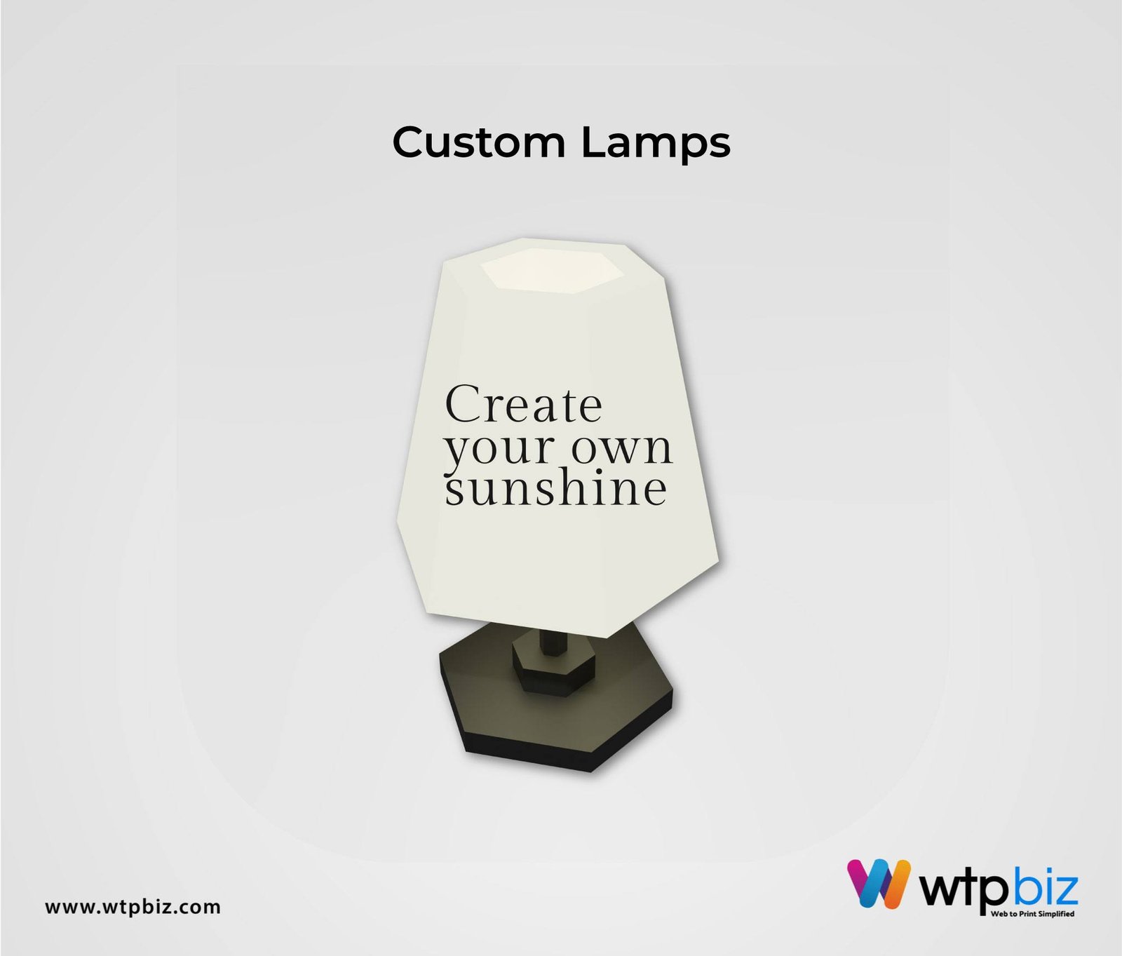  Custom Lamps with web to print