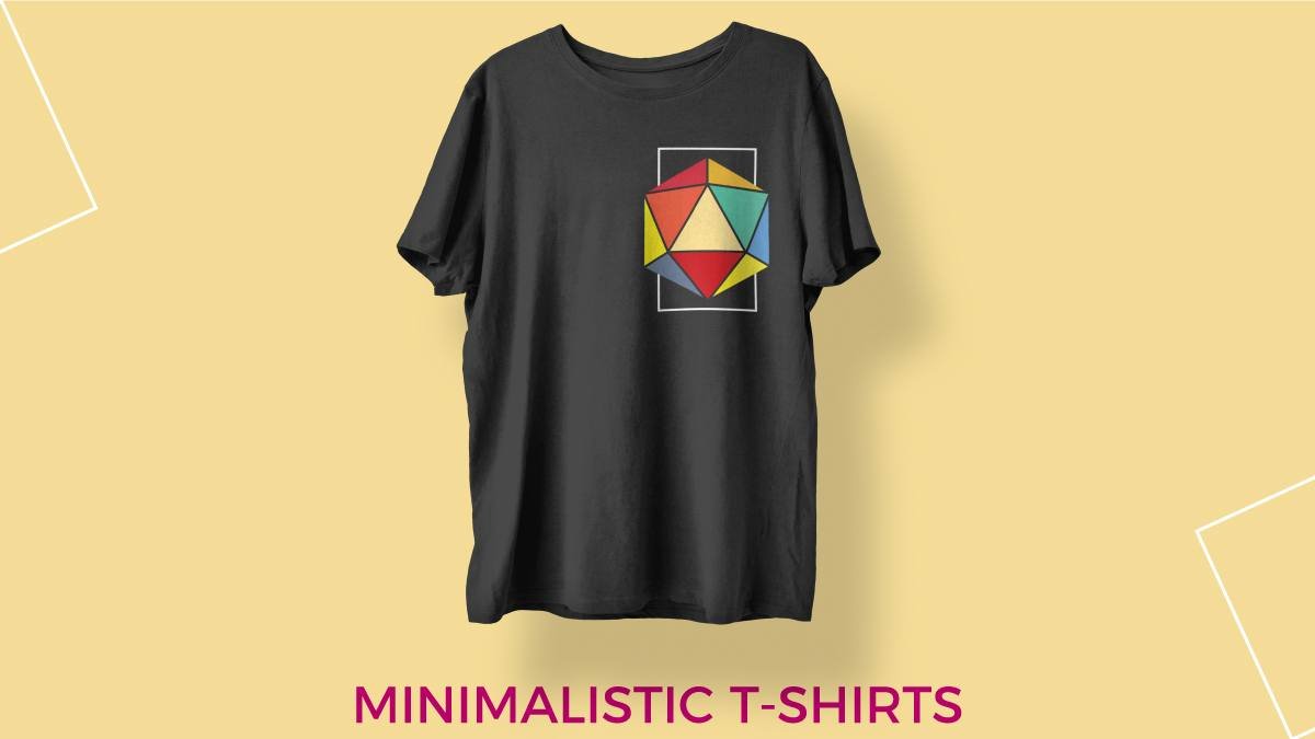 T-shirt Trends 2023Minimalistic T-shirts web to print