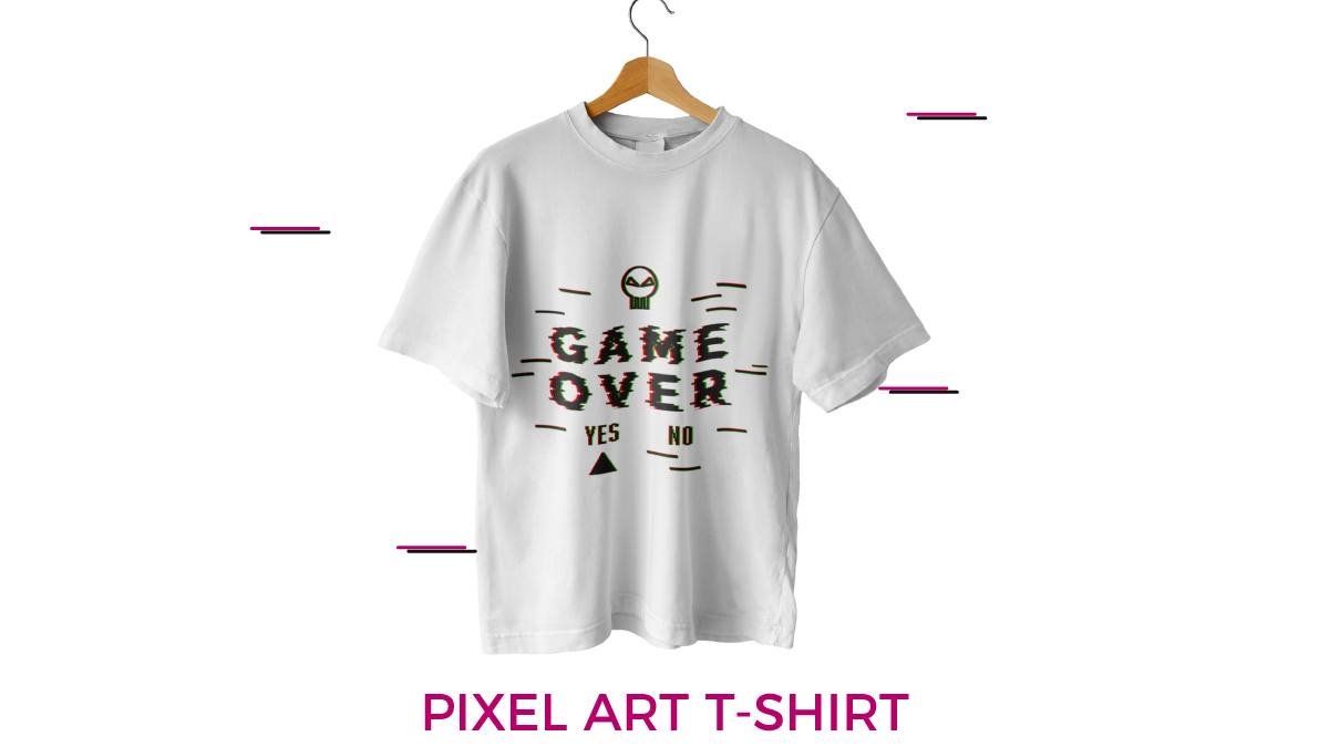 T-shirt Trends 2023 Pixel T-shirt